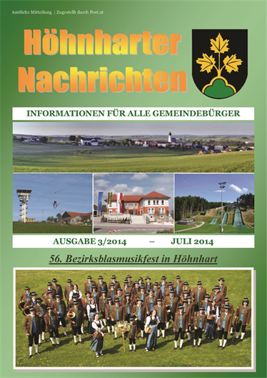 Vorschaubild - Höhnharter Nachrichten 3-2014